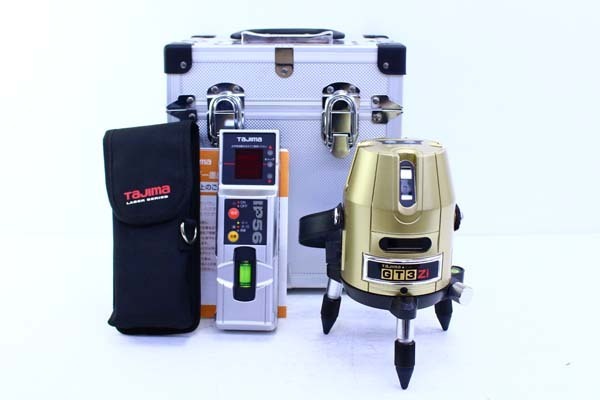 タジマ GT3Zi レーザー墨出し器 受光器ML-RCV2 【中古】 | 香川県高松市の工具買取・販売に強いリサイクルショップ『エコリス』