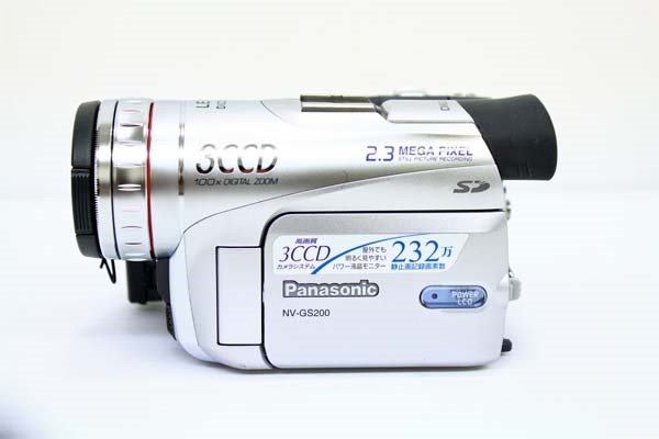 Panasonic NV-GS200K デジタルビデオカメラ | 香川県高松市の工具買取・販売に強いリサイクルショップ『エコリス』